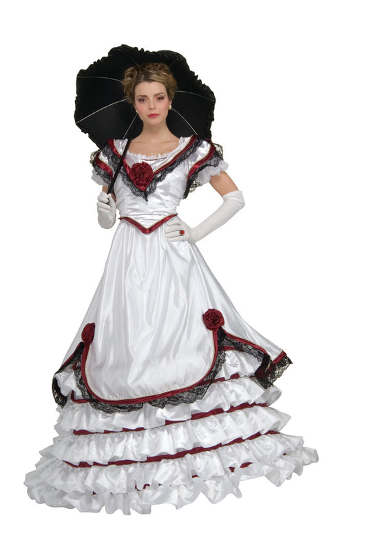 WHITE SOUTHERN BELLE COLLECTOR'S EDITION, ADULT - Front