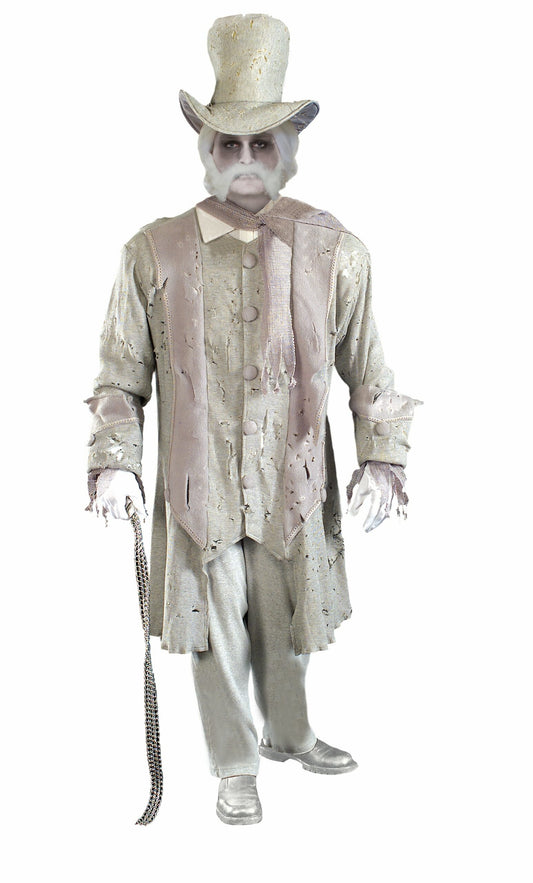 GHOSTLY GENTLEMAN COSTUME, ADULT - STD - Front