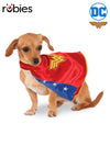 WONDER WOMAN CAPE COSTUME, PET - Front