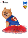 SUPERGIRL PET TUTU DRESS - Front