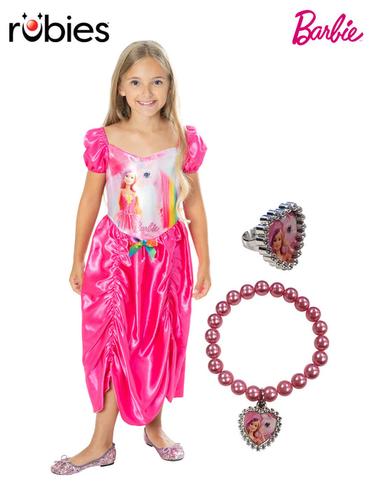 BARBIE COSTUME BOX SET, CHILD - 3-5 YRS - Front
