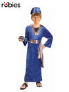 WISEMAN BLUE COSTUME, CHILD - L - Front