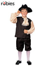 COLONIAL BOY COSTUME, CHILD - Front