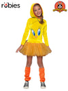 TWEETY HOODED COSTUME, CHILD - Front