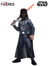 DARTH VADER COSTUME, CHILD - Front