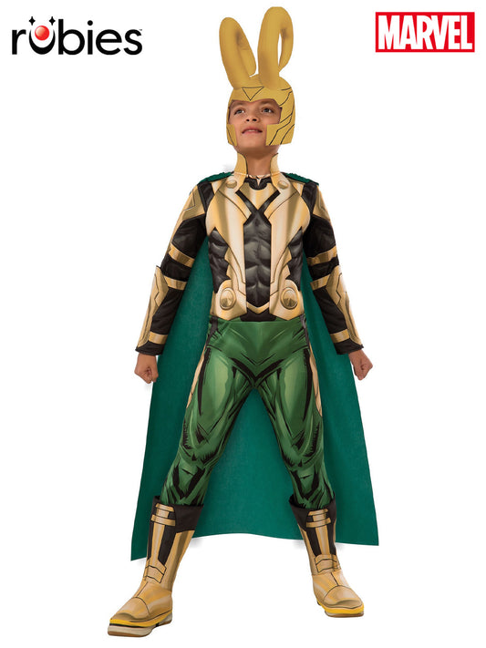 LOKI DELUXE COSTUME, CHILD - Front