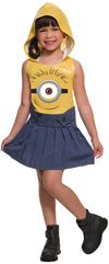 MINION FACE DRESS, CHILD - S - Front