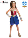 WONDER WOMAN COSTUME, CHILD 9-10 YRS - 9-10 YRS - Front
