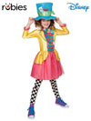 MAD HATTER GIRLS DELUXE COSTUME (LARGE POLYBAG), TEEN - Front