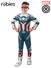 CAPTAIN AMERICA FAWS COSTUME, CHILD - Front