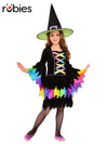 RAINBOW WITCH COSTUME, CHILD - Front
