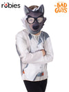 BAD GUYS MR WOLF COSTUME TOP & MASK, CHILD - Front