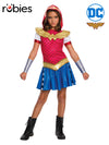 WONDER WOMAN DCSHG HOODIE COSTUME, CHILD - Front