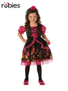 DAY OF THE DEAD GIRLS COSTUME, CHILD - Front