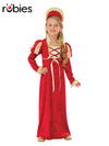 MEDIEVAL PRINCESS COSTUME, CHILD - Front