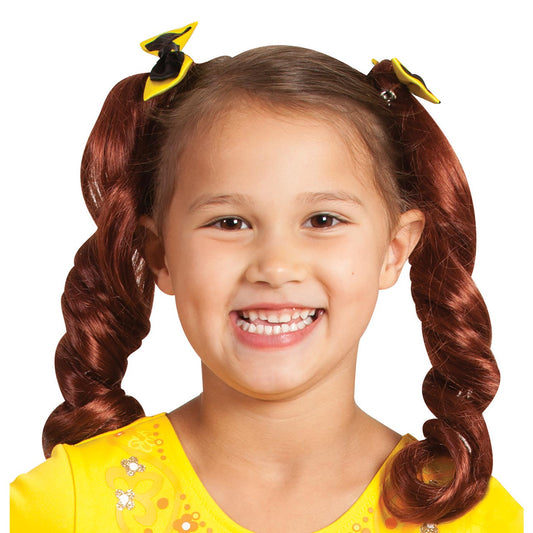 THE WIGGLES PIGTAILS WITH BOWS - Front