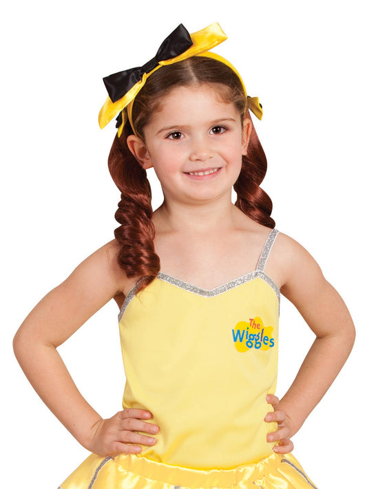 YELLOW WIGGLE BALLERINA TOP, CHILD - Front
