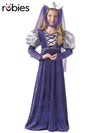 RENAISSANCE QUEEN DELUXE COSTUME, CHILD - Front