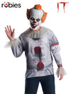 PENNYWISE 'IT' MOVIE TOP COSTUME - Front