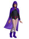 RAVEN DELUXE TEEN TITAN COSTUME, CHILD - Front
