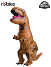 T-REX INFLATABLE COSTUME, TEEN - TEEN - Front
