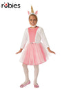 UNICORN PINK PRINCESS COSTUME, CHILD - S - Front