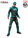 YON ROGG DELUXE CAPTAIN MARVEL COSTUME, ADULT - Front