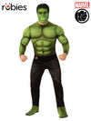 HULK DELUXE COSTUME, ADULT - Front