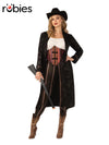 COWGIRL LADIES COSTUME, ADULT - Front