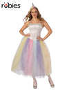 UNICORN LADY COSTUME, ADULT - Front