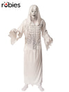 HOODED GHOST COSTUME - SIZE STD - Front