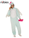 PEGACORN FURRY ONESIE COSTUME, ADULT - Front