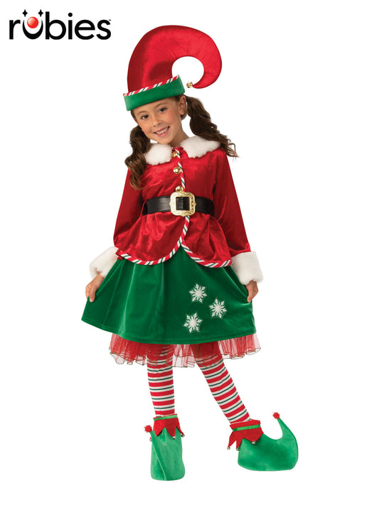 ELF DELUXE GIRL COSTUME, CHILD - Front