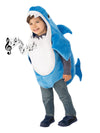 DADDY SHARK DELUXE BLUE COSTUME, CHILD - Front