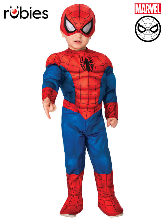 SPIDER-MAN DELUXE TODDLER COSTUME, CHILD - TODDLER - Front
