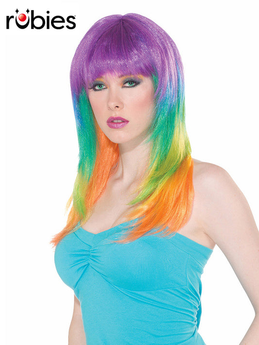 CLUB CANDY PRISM WIG - ADULT - Front