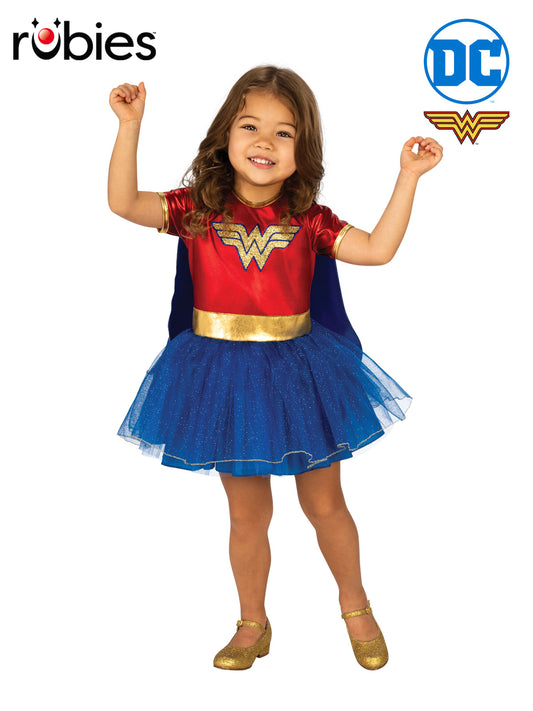 WONDER WOMAN COSTUME, CHILD - TODDLER - Front