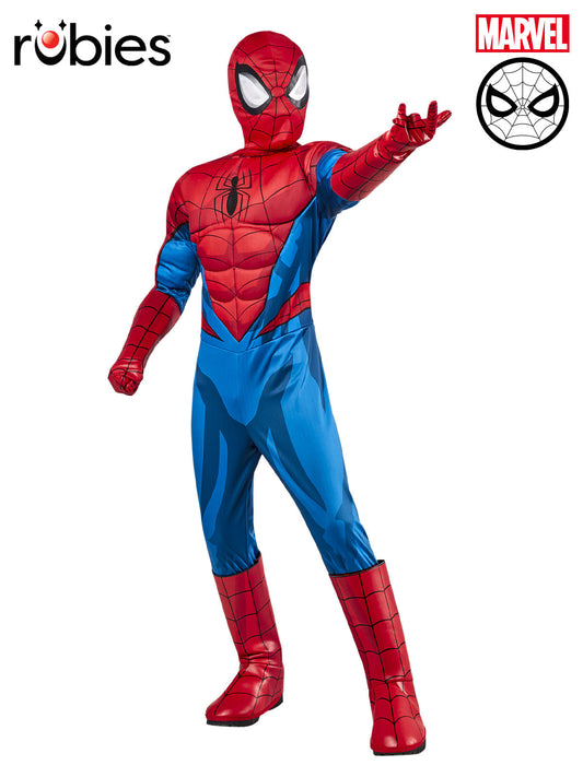 SPIDER-MAN DELUXE COSTUME, CHILD - Front