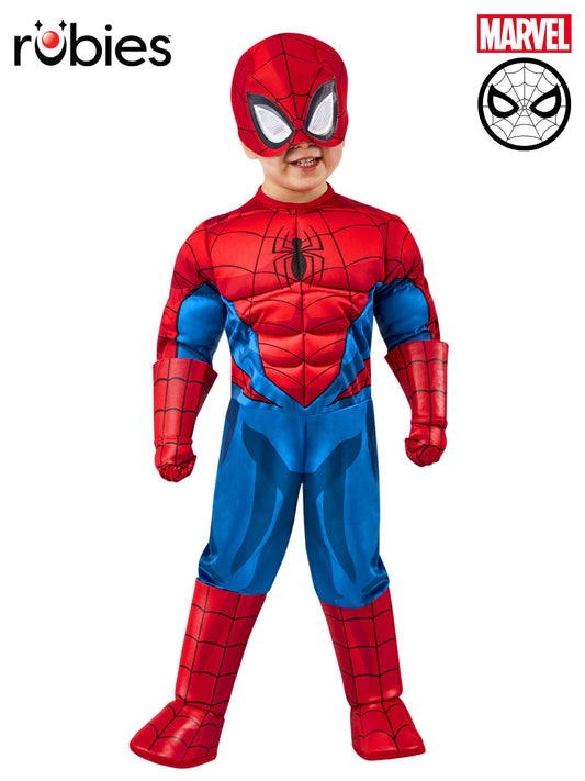 SPIDER-MAN DELUXE COSTUME, CHILD - TODDLER - Front