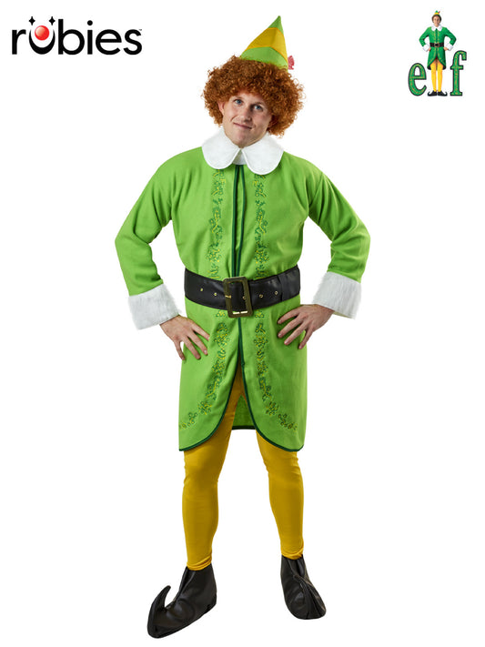 BUDDY THE ELF PREMIUM COSTUME SET, ADULT - Front