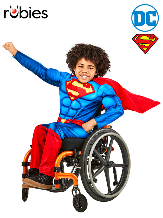 SUPERMAN ADAPTIVE COSTUME, CHILD - Front