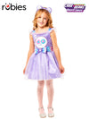 CAREBEARS SHARE BEAR TUTU KIDS COSTUME, CHILD - Front
