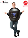 MAGIC 8-BALL TABARD COSTUME. ADULT - ONE SIZE - Front
