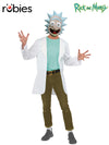 RICK FROM RICK AND MORTY COSTUME, ADULT - Front