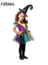 PATCHWORK WITCH COSTUME, CHILD - 3-5 YRS - Front