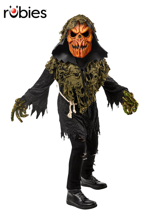 PUMPKIN GHOUL COSTUME, CHILD - Front