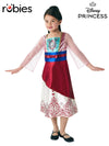 MULAN GEM PRINCESS COSTUME, CHILD - 4-6 YRS - Front