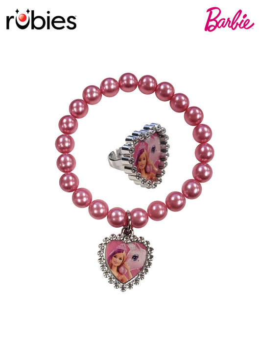 BARBIE BRACELET AND RING SET - CHILD - Front