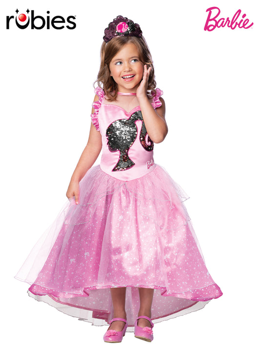 BARBIE PRINCESS DELUXE COSTUME, CHILD - 4-6 YRS - Front