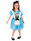 ALICE IN WONDERLAND PREMIUM LENTICULAR COSTUME, CHILD - 4-6 YRS - Front